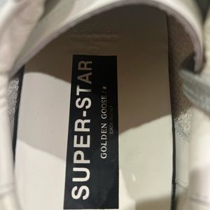 Golden Goose US size 8.5 GGDB/ SILVER STAR NEW WITH BOX